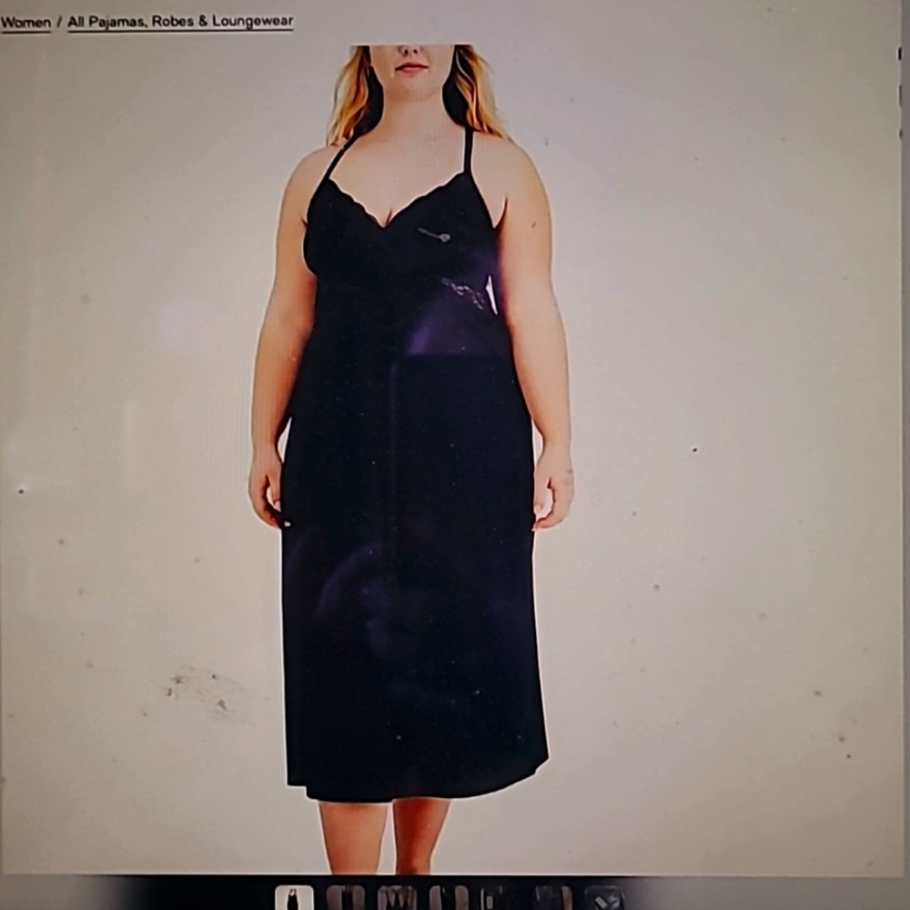 INC Brand Black Nightslip 3x